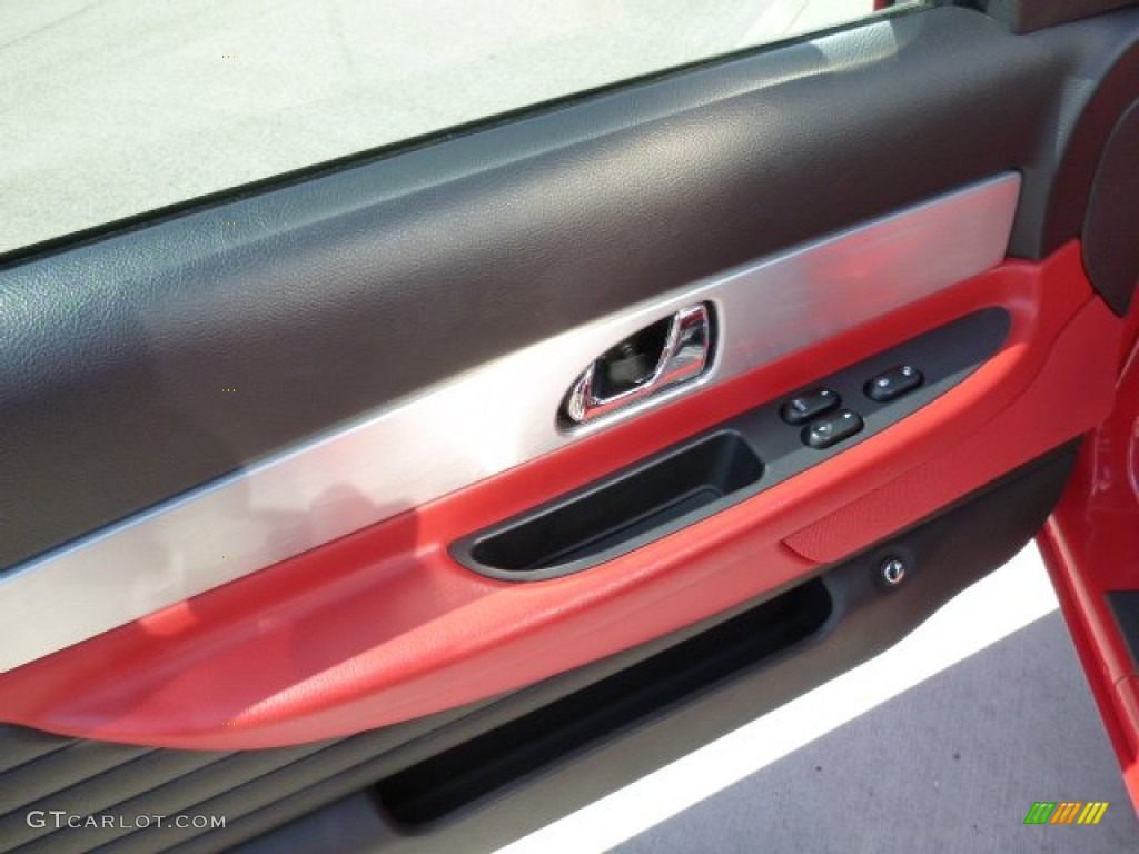 2003 Thunderbird Premium Roadster - Torch Red / Black Ink/Torch Red photo #15