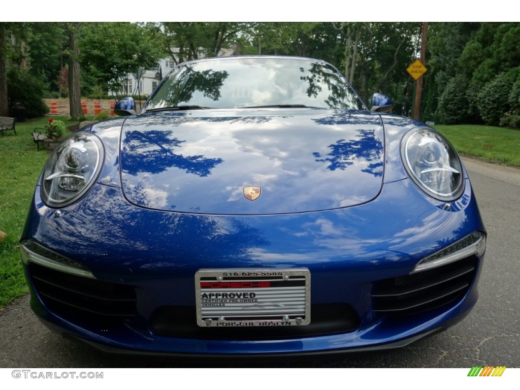 2012 911 Carrera S Coupe - Aqua Blue Metallic / Stone Grey photo #2