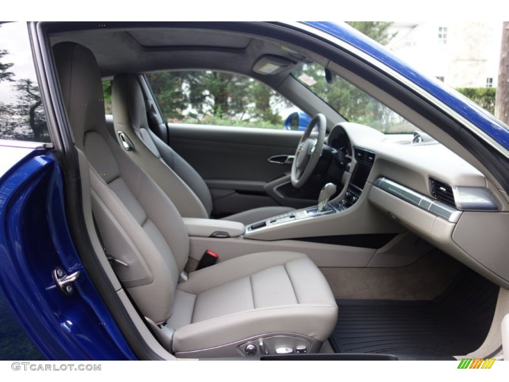 Stone Grey Interior 2012 Porsche 911 Carrera S Coupe Photo #105704026