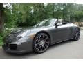 2015 Agate Grey Metallic Porsche 911 Carrera 4S Cabriolet  photo #1