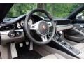 2015 Porsche 911 Black/Platinum Grey Interior Dashboard Photo