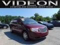 Deep Crimson Crystal Pearl 2009 Chrysler Town & Country Touring