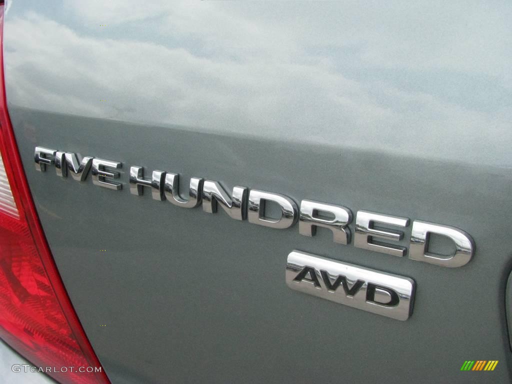 2006 Five Hundred SEL AWD - Titanium Green Metallic / Shale Grey photo #5