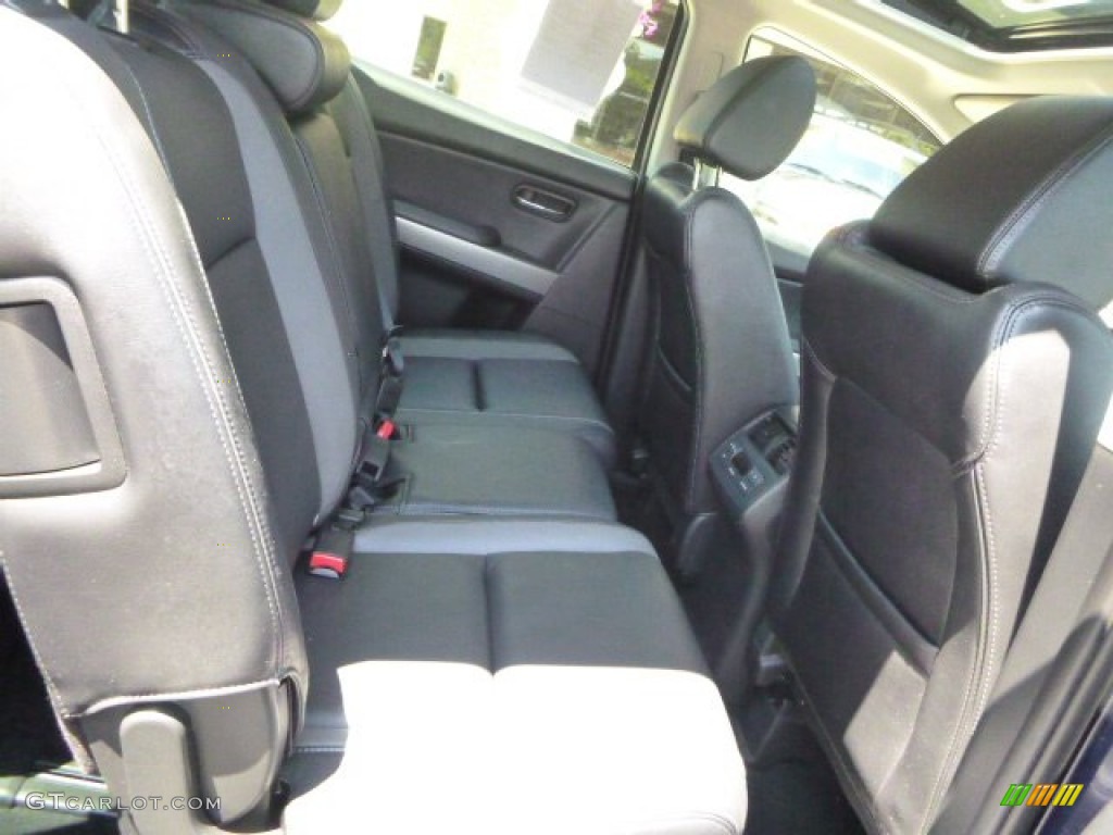 2011 CX-9 Grand Touring AWD - Stormy Blue Mica / Black photo #10
