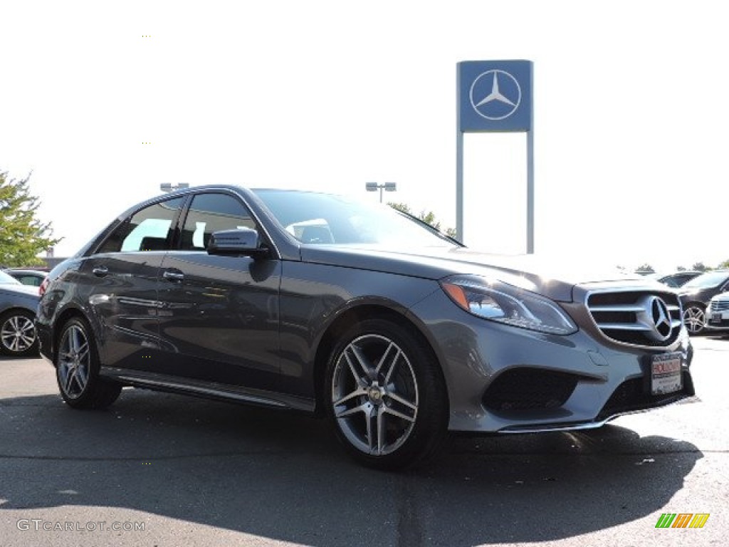 2016 E 350 4Matic Sedan - Selenite Grey Metallic / Black photo #3