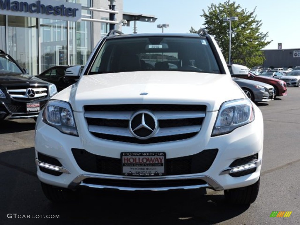 2015 GLK 350 4Matic - Polar White / Black photo #2