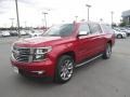 2015 Crystal Red Tintcoat Chevrolet Suburban LTZ 4WD  photo #2