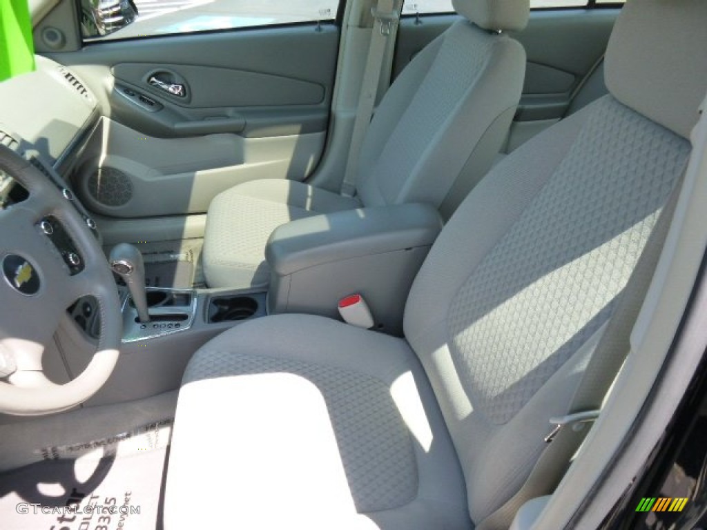 2007 Malibu LT Sedan - Black / Titanium Gray photo #13