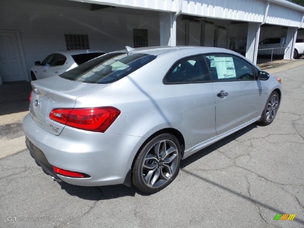Bright Silver 2015 Kia Forte Koup SX Exterior Photo #105708091