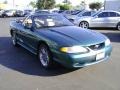 1997 Pacific Green Metallic Ford Mustang GT Convertible  photo #2