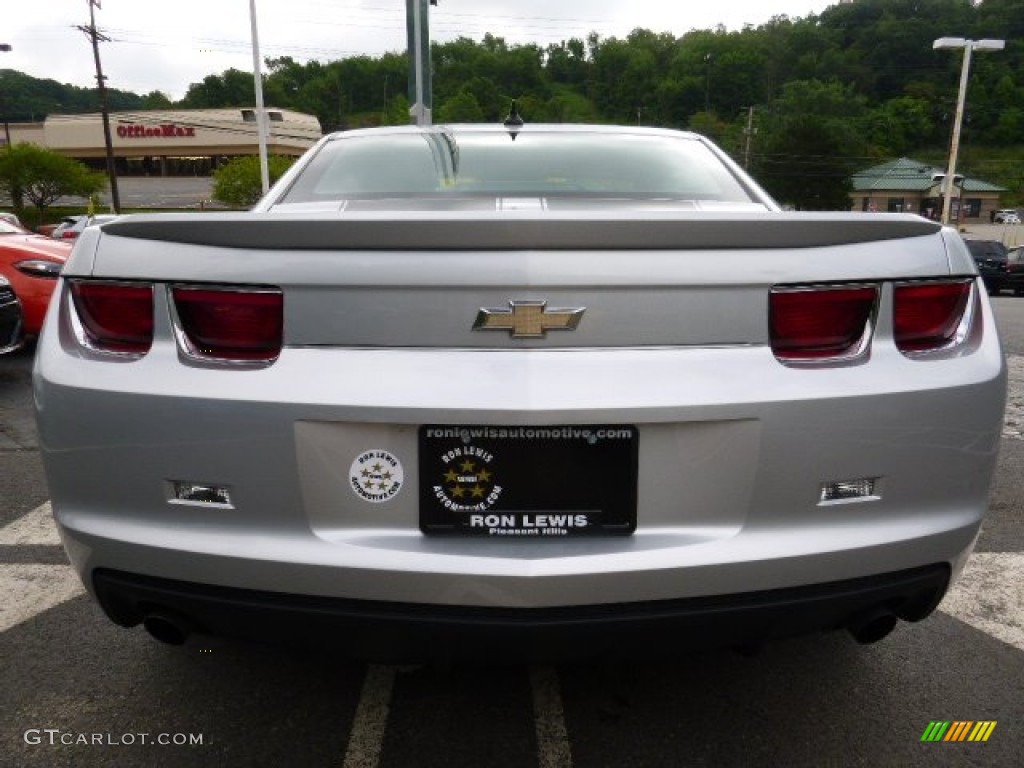 2012 Camaro LS Coupe - Silver Ice Metallic / Black photo #4