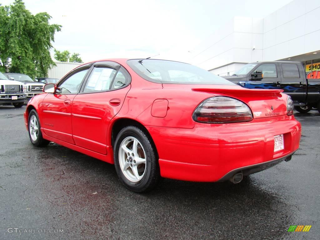 2001 Grand Prix GT Sedan - Bright Red / Taupe photo #21