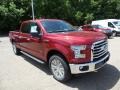 2015 Ruby Red Metallic Ford F150 XLT SuperCrew 4x4  photo #11