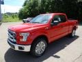 2015 Race Red Ford F150 XLT SuperCab 4x4  photo #8