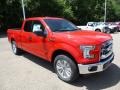 2015 Race Red Ford F150 XLT SuperCab 4x4  photo #10
