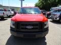 2015 Race Red Ford F150 XL SuperCab 4x4  photo #8
