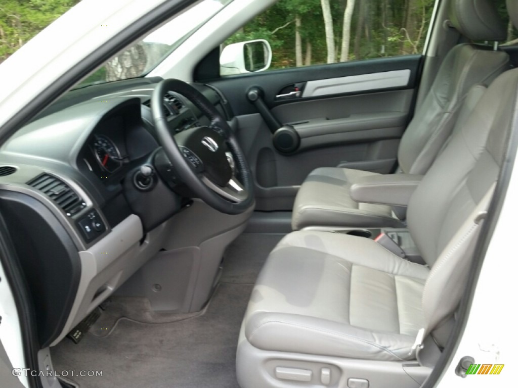 2011 CR-V EX-L 4WD - Taffeta White / Gray photo #16