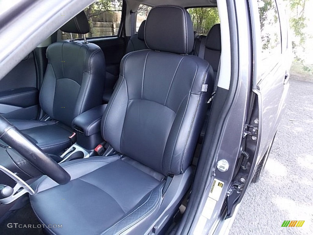 2010 Outlander GT 4WD - Graphite Gray Pearl / Black photo #11