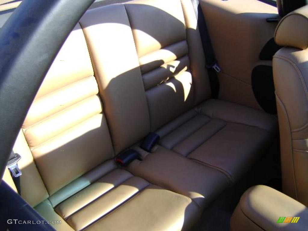 1997 Mustang GT Convertible - Pacific Green Metallic / Saddle photo #10