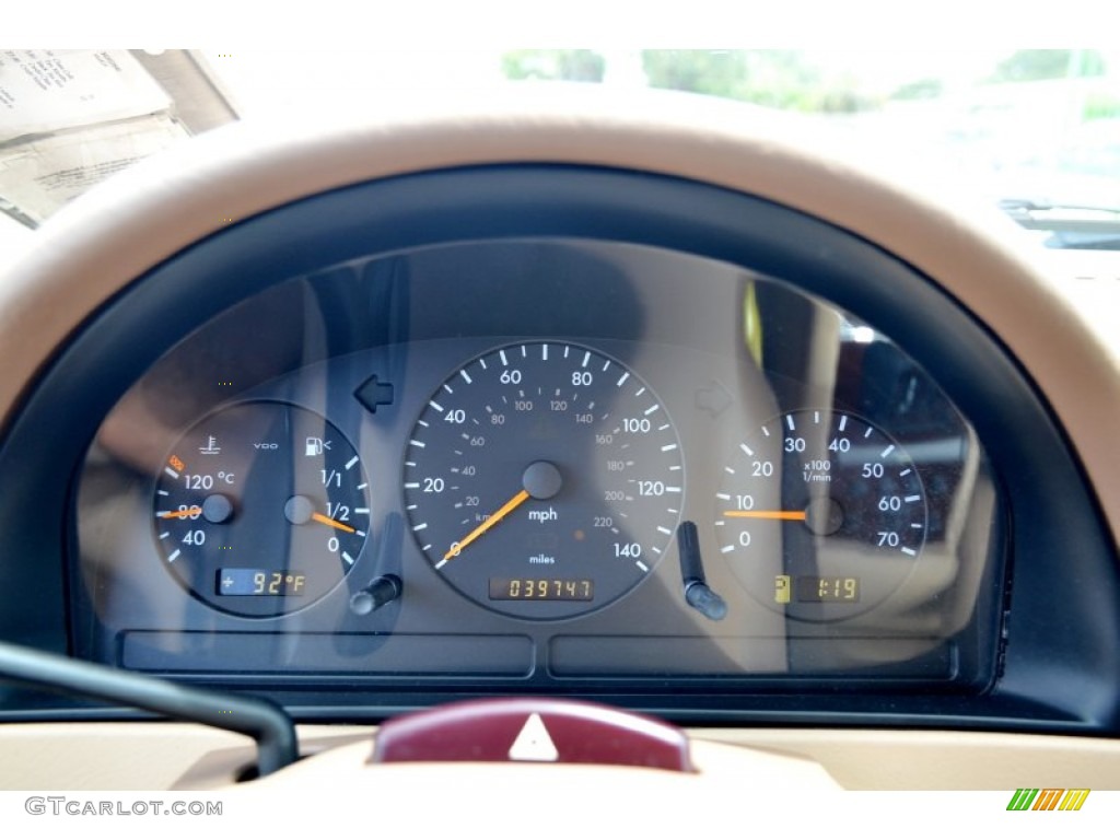 2001 Mercedes-Benz ML 430 4Matic Gauges Photo #105713828