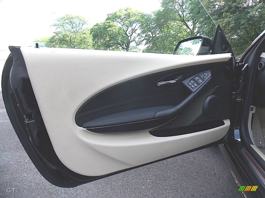 2010 BMW 6 Series 650i Convertible Cream Beige Door Panel Photo #105713971