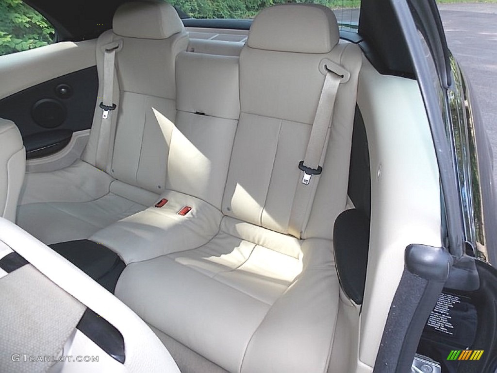 Cream Beige Interior 2010 BMW 6 Series 650i Convertible Photo #105714018