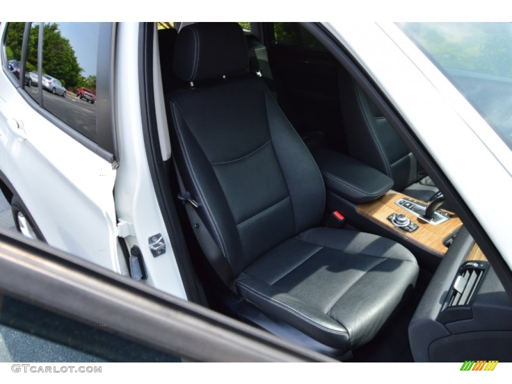 2013 X3 xDrive 35i - Alpine White / Black photo #7