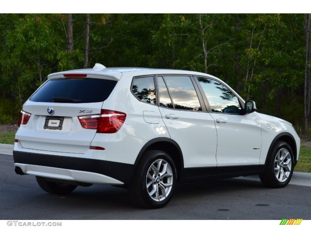 2013 X3 xDrive 35i - Alpine White / Black photo #29