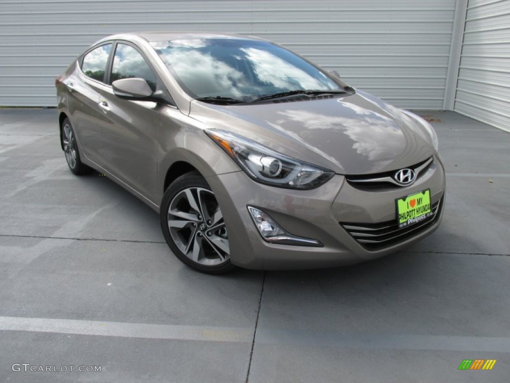 2016 Elantra Limited - Desert Bronze / Black photo #1
