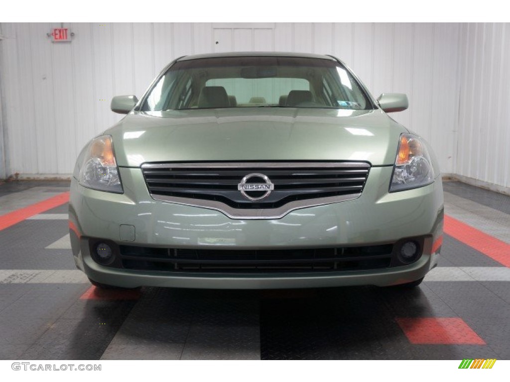 2007 Altima 2.5 SL - Metallic Jade / Blond photo #4
