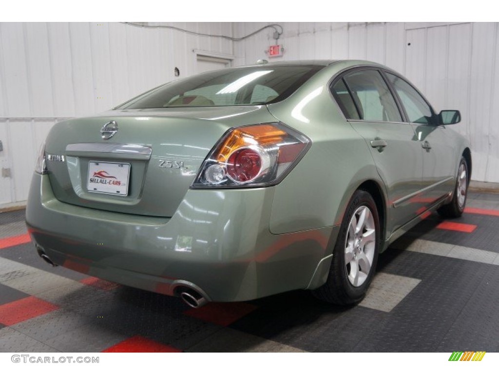 2007 Altima 2.5 SL - Metallic Jade / Blond photo #8