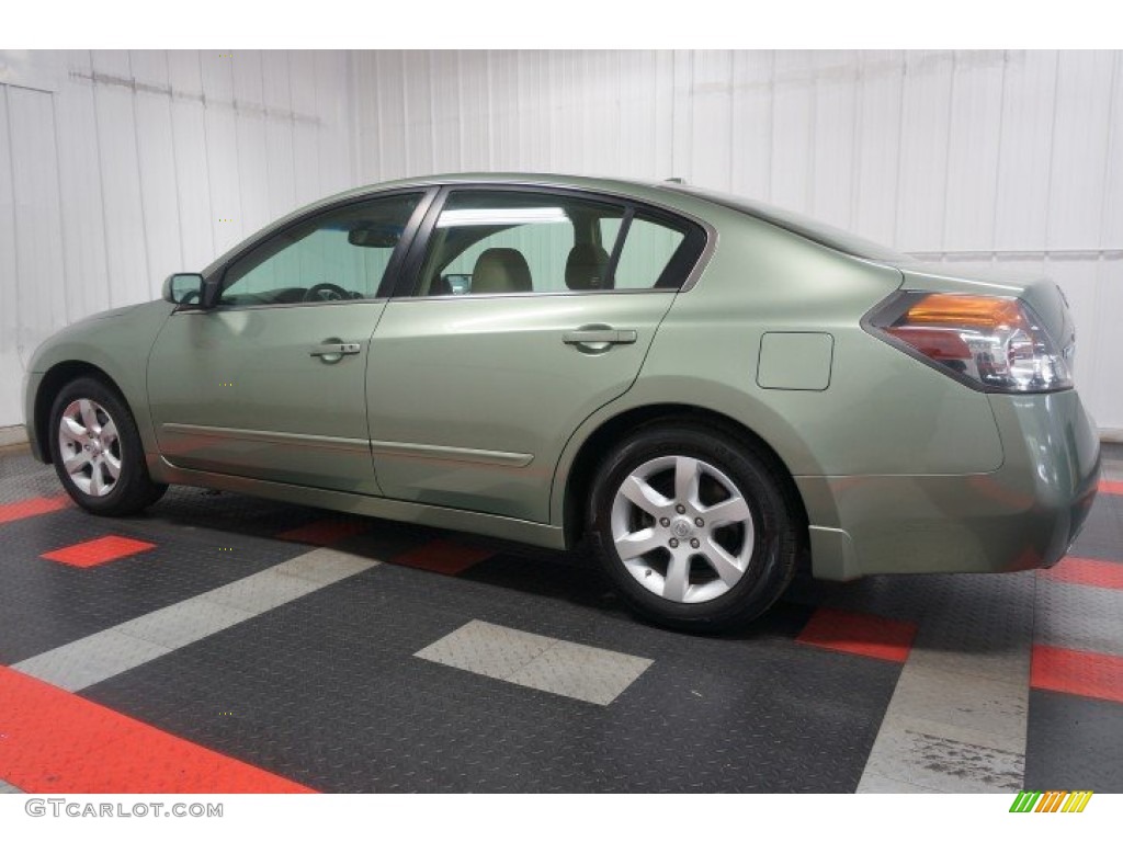 2007 Altima 2.5 SL - Metallic Jade / Blond photo #11