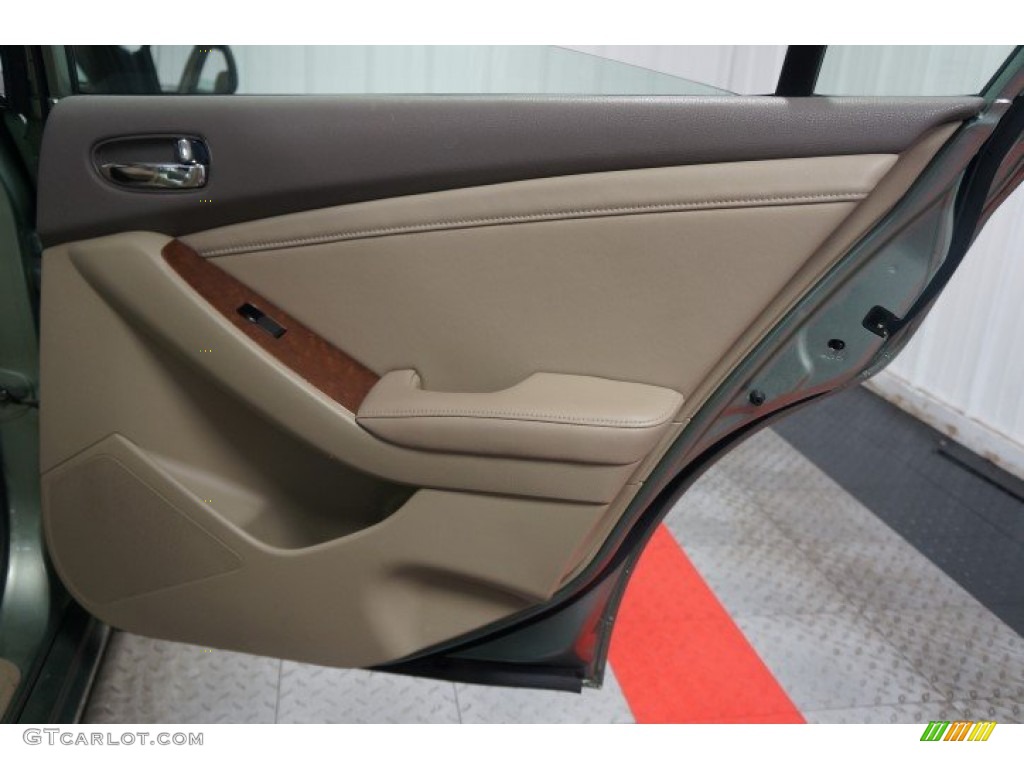 2007 Altima 2.5 SL - Metallic Jade / Blond photo #16