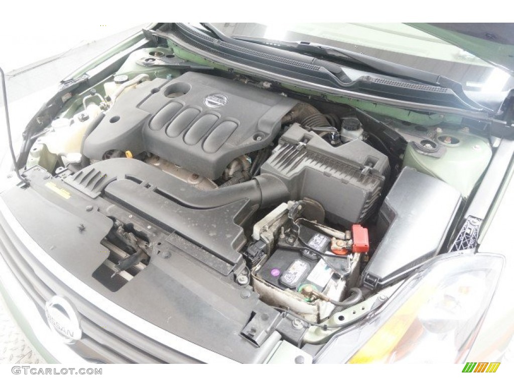 2007 Altima 2.5 SL - Metallic Jade / Blond photo #33