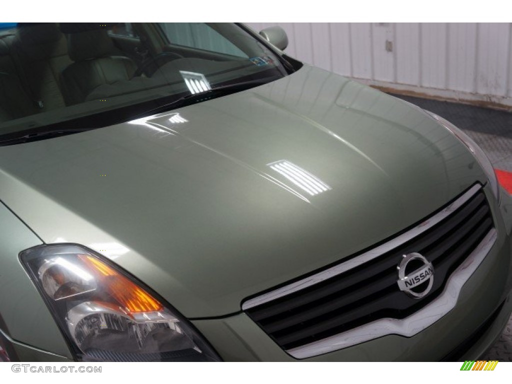2007 Altima 2.5 SL - Metallic Jade / Blond photo #35