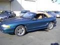 1997 Pacific Green Metallic Ford Mustang GT Convertible  photo #14