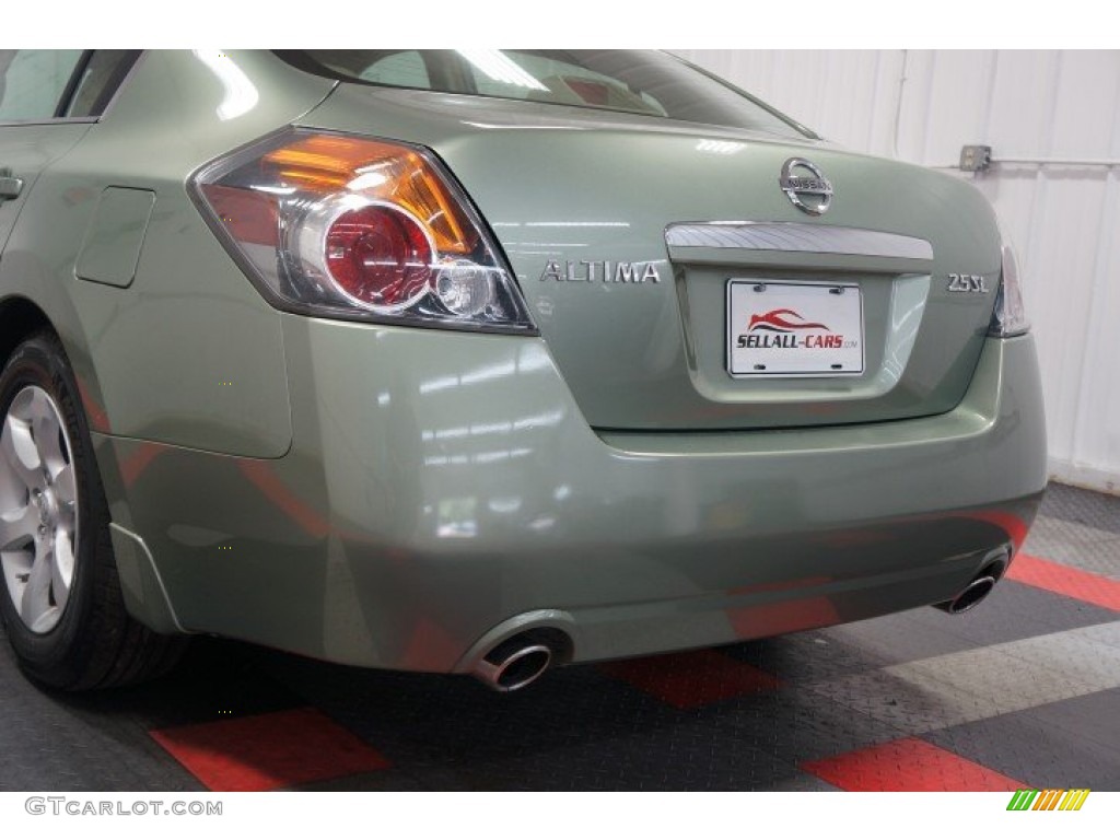 2007 Altima 2.5 SL - Metallic Jade / Blond photo #46
