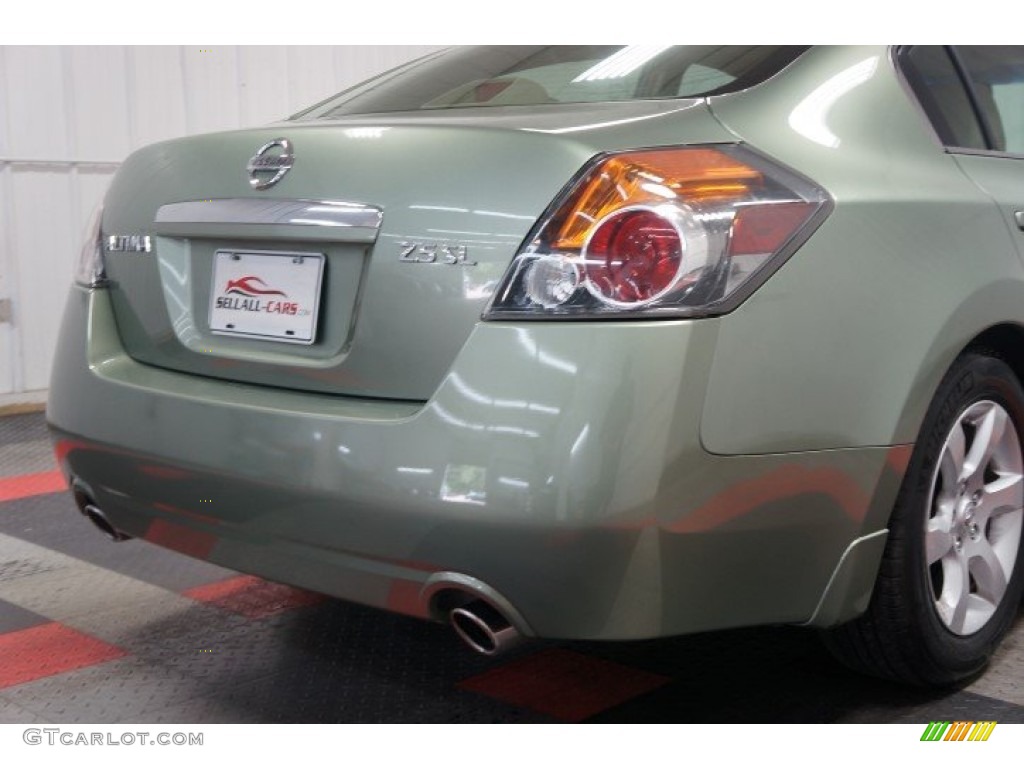 2007 Altima 2.5 SL - Metallic Jade / Blond photo #47