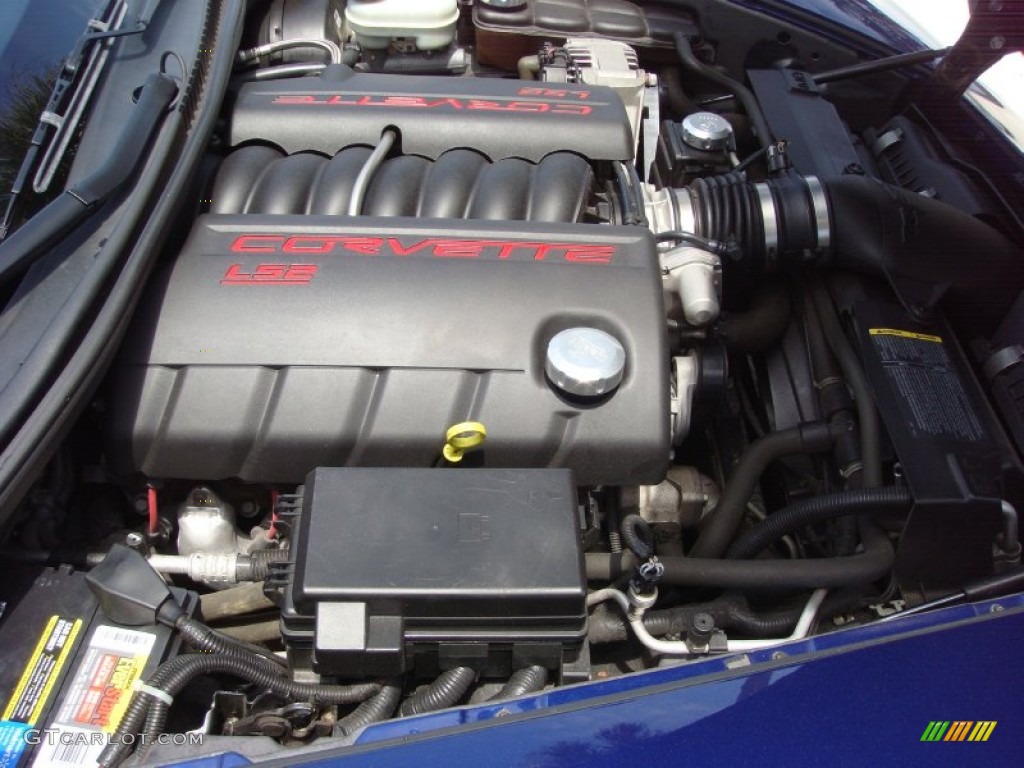 2005 Chevrolet Corvette Convertible Engine Photos