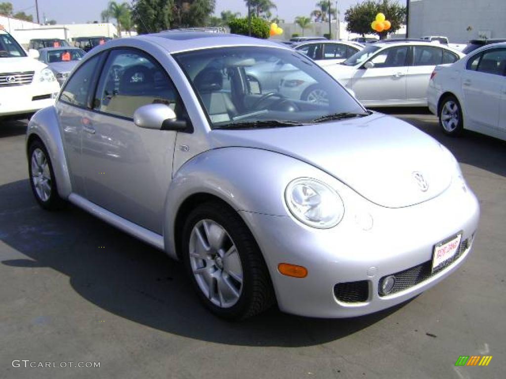 2002 New Beetle Turbo S Coupe - Reflex Silver Metallic / Black photo #2