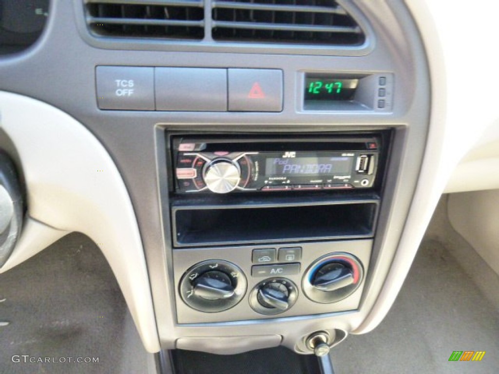 2003 Elantra GLS Sedan - Ocean Blue / Beige photo #13