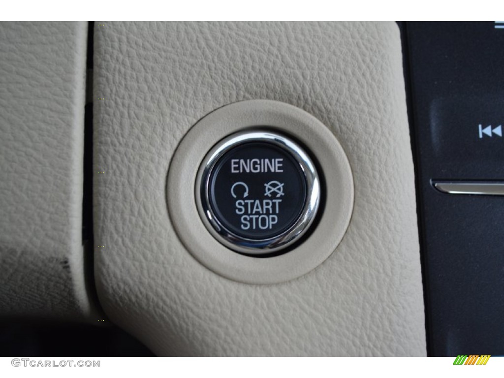 2015 Taurus SEL - White Platinum Metallic / Dune photo #21