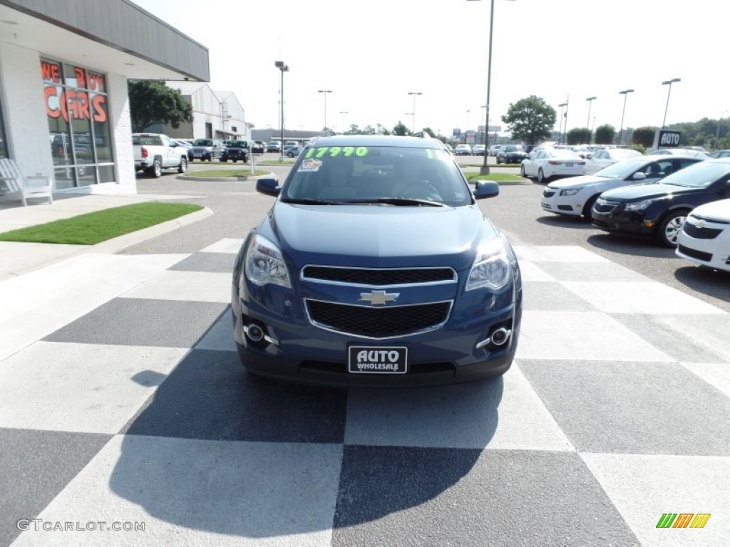2011 Equinox LT - Twilight Blue Metallic / Light Titanium/Jet Black photo #2