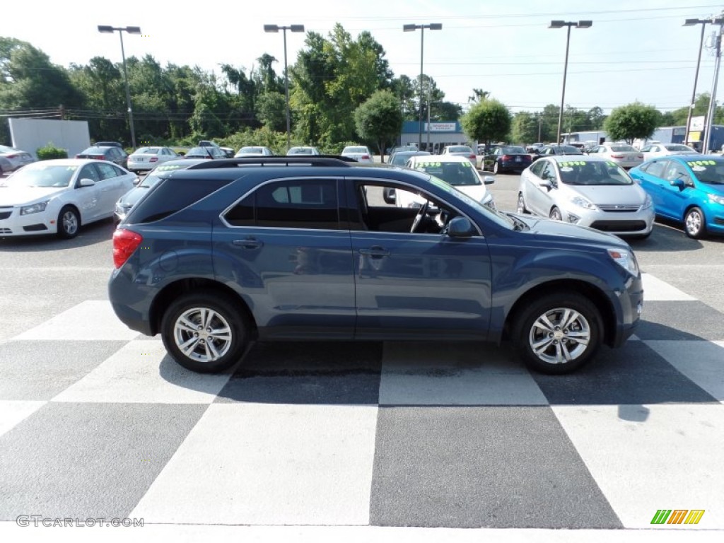 2011 Equinox LT - Twilight Blue Metallic / Light Titanium/Jet Black photo #3