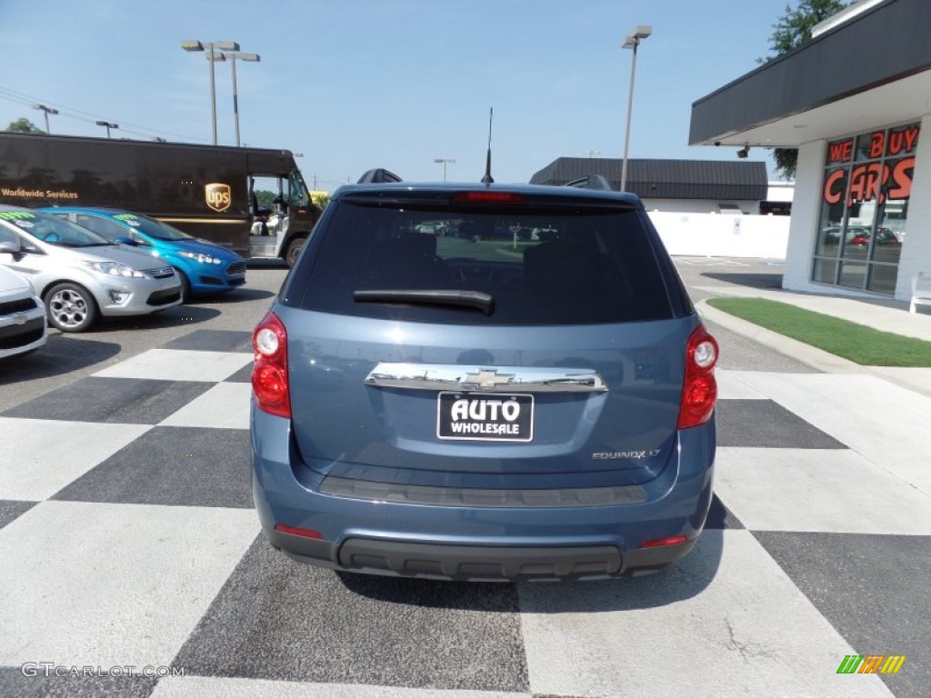 2011 Equinox LT - Twilight Blue Metallic / Light Titanium/Jet Black photo #4