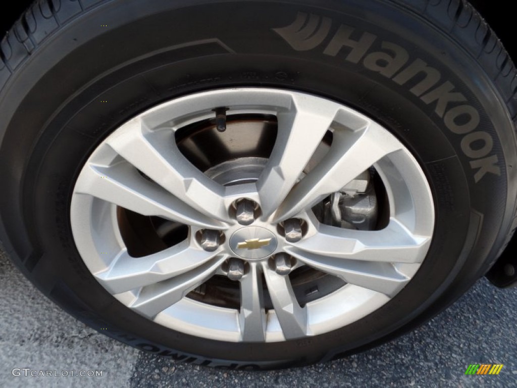 2011 Equinox LT - Twilight Blue Metallic / Light Titanium/Jet Black photo #7