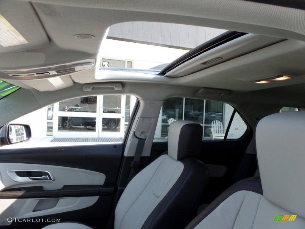 2011 Equinox LT - Twilight Blue Metallic / Light Titanium/Jet Black photo #11