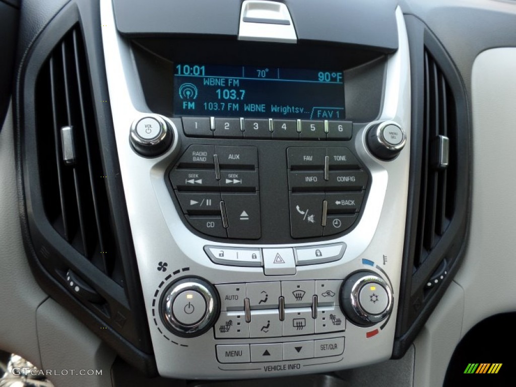 2011 Equinox LT - Twilight Blue Metallic / Light Titanium/Jet Black photo #18