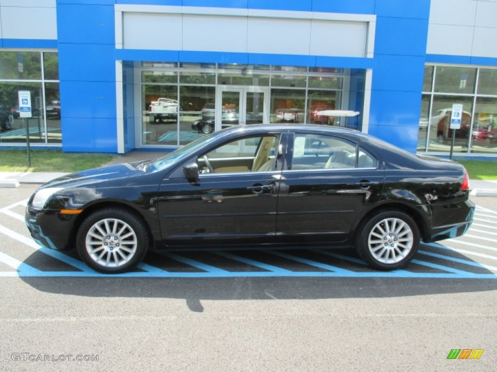 2007 Milan V6 Premier - Black Ebony / Camel photo #2