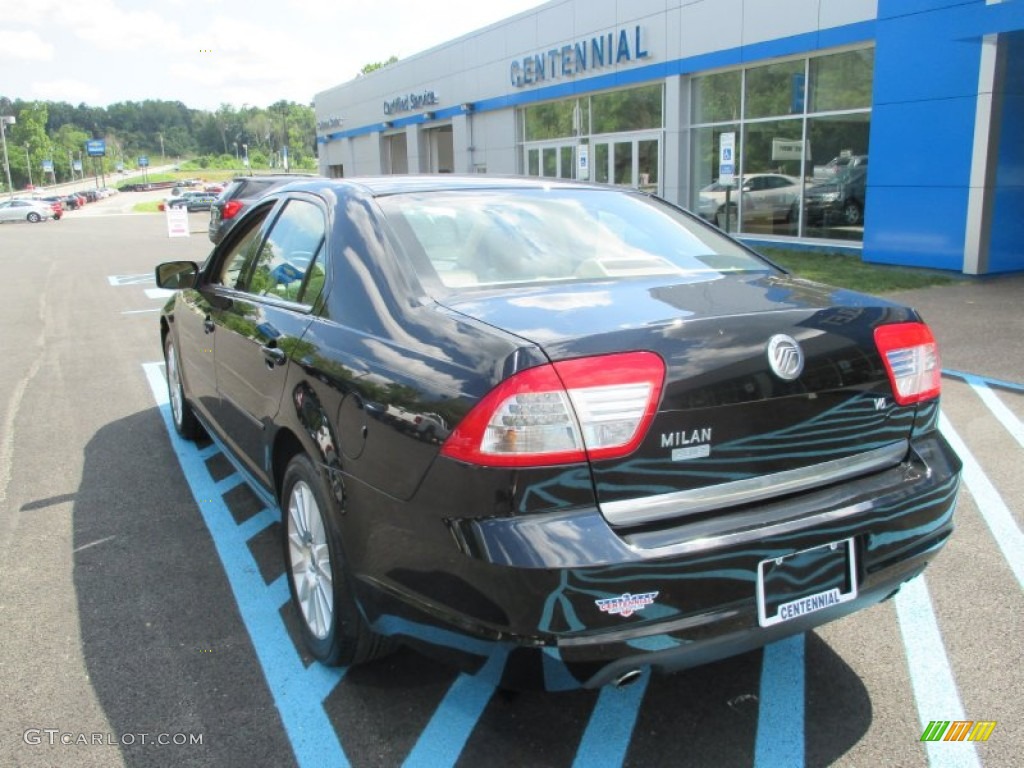 2007 Milan V6 Premier - Black Ebony / Camel photo #4